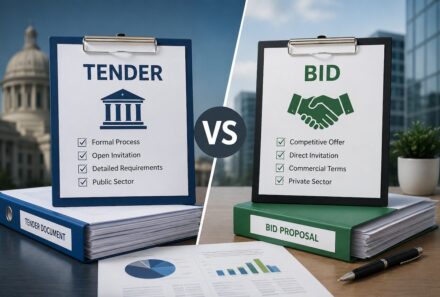 Tender vs Bid: Key Differences in Procurement Explained