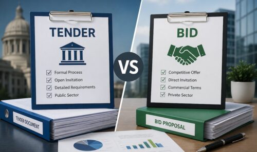 Tender vs Bid: Key Differences in Procurement Explained