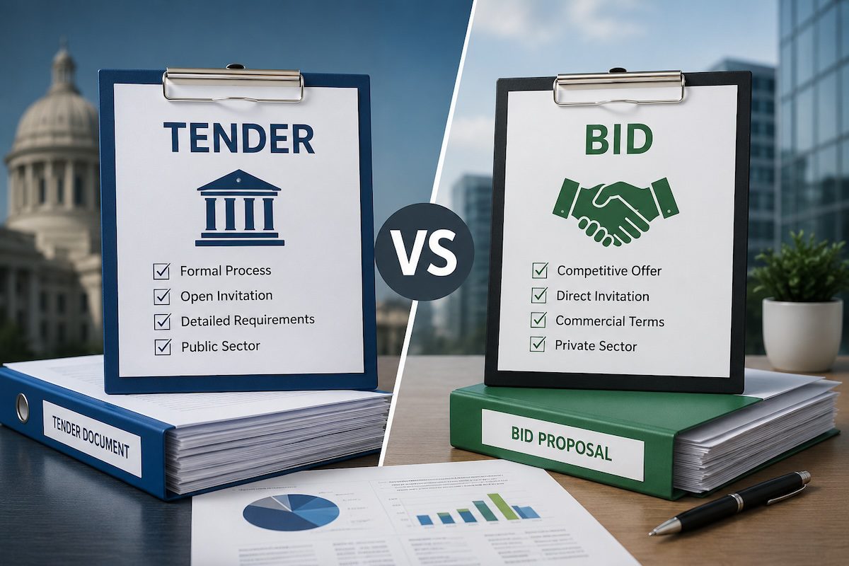tender vs bid