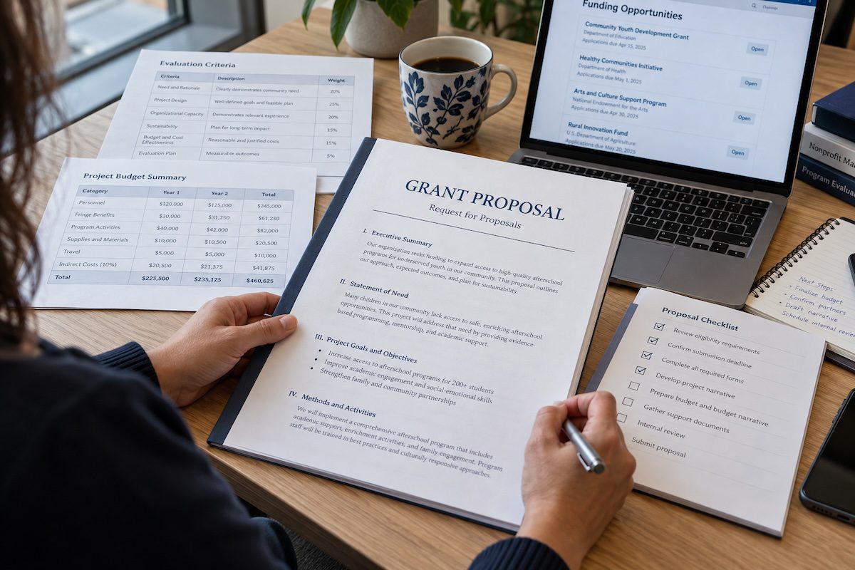 Grant Proposal Review at Work